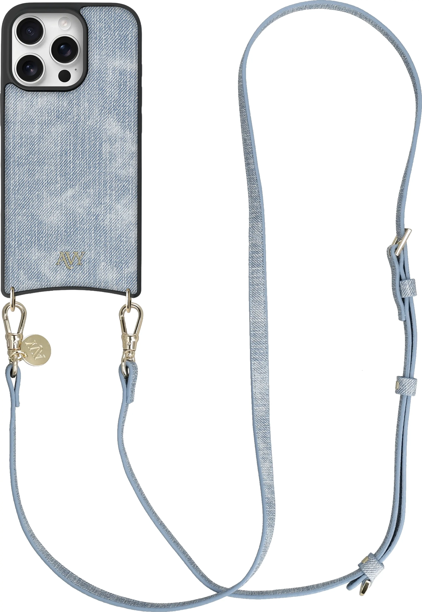 AVY Apple iPhone 16 Pro - Essential Kit - Denim - Long Denim afbeelding 1