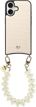 AVY Apple iPhone 17 - Essential Kit - Croco Beige - Cupid Beige