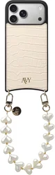 AVY Apple iPhone 17 Pro Max - Essential Kit - Croco Beige - Cupid Pearl afbeelding
