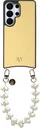 AVY Samsung Galaxy S26 Ultra - Essential Kit - Croco Geel - Cupid Pearl