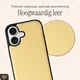 AVY Apple iPhone 16 - Essential Kit - Croco Geel - Cupid Pearl afbeelding 4