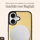 AVY Apple iPhone 16 - Essential Kit - Croco Geel - Cupid Pearl afbeelding 5