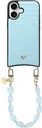 AVY Apple iPhone 17 - Essential Kit - Croco Blauw - Rocher Blue