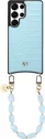 AVY Samsung Galaxy S25 Ultra - Essential Kit - Croco Blauw - Rocher Blue