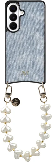 AVY Samsung Galaxy S26 - Essential Kit - Denim - Cupid Pearl afbeelding 1