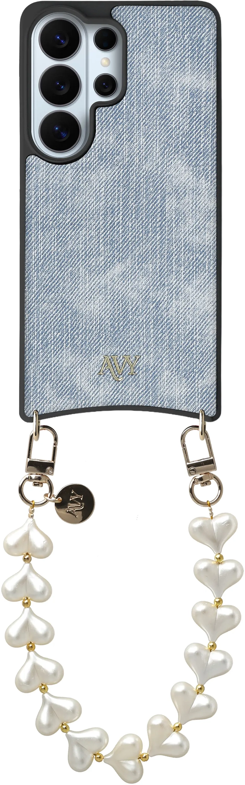 AVY Samsung Galaxy S26 Ultra - Essential Kit - Denim - Cupid Pearl afbeelding 1