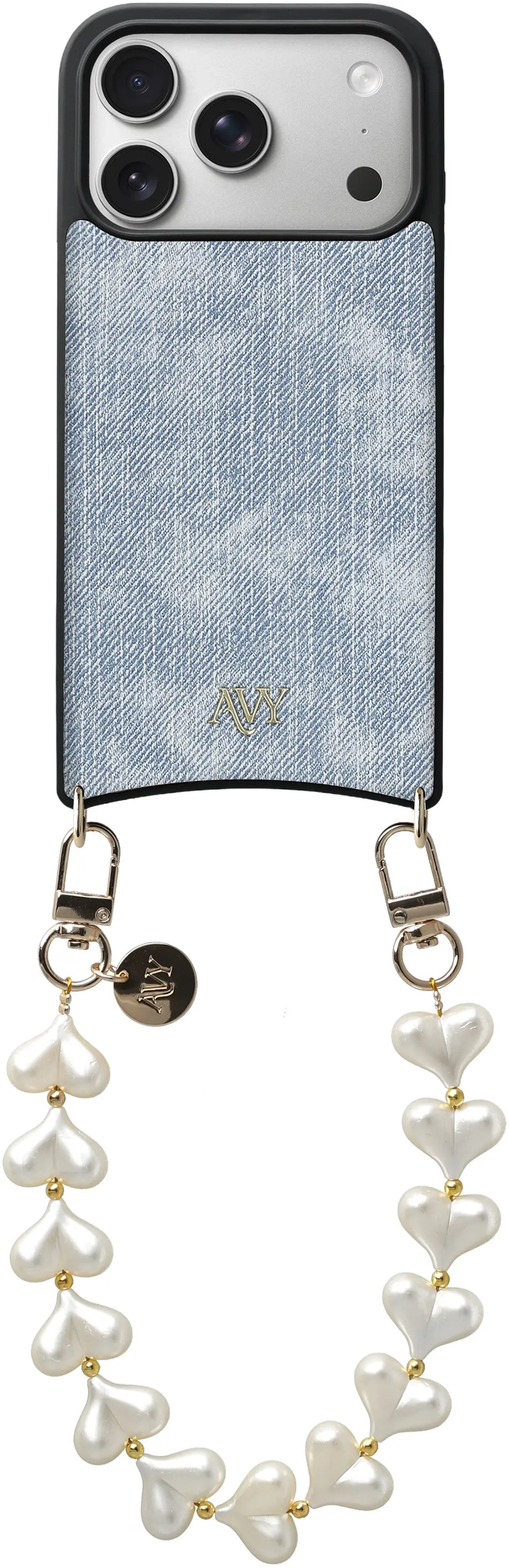AVY Apple iPhone 17 Pro - Essential Kit - Denim - Cupid Pearl afbeelding 1