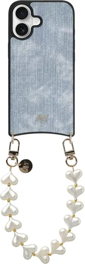 AVY Apple iPhone 16 - Essential Kit - Denim - Cupid Pearl afbeelding 1