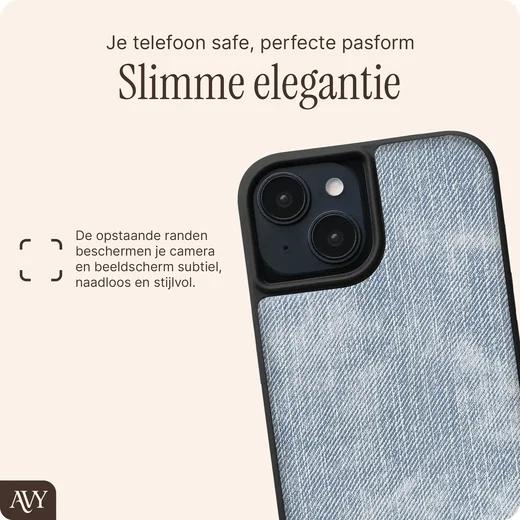 AVY Apple iPhone 15 - Essential Kit - Denim - Cupid Pearl afbeelding 10