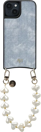 AVY Apple iPhone 15 - Essential Kit - Denim - Cupid Pearl afbeelding 1
