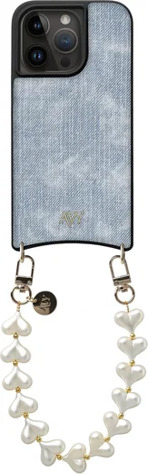 AVY Apple iPhone 15 Pro - Essential Kit - Denim - Cupid Pearl afbeelding 1