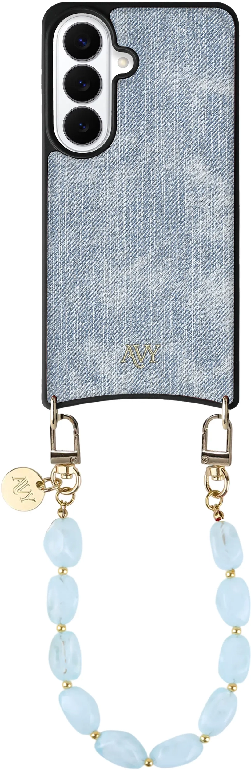 AVY Samsung Galaxy S26 Plus - Essential Kit - Denim - Rocher Blue afbeelding 1