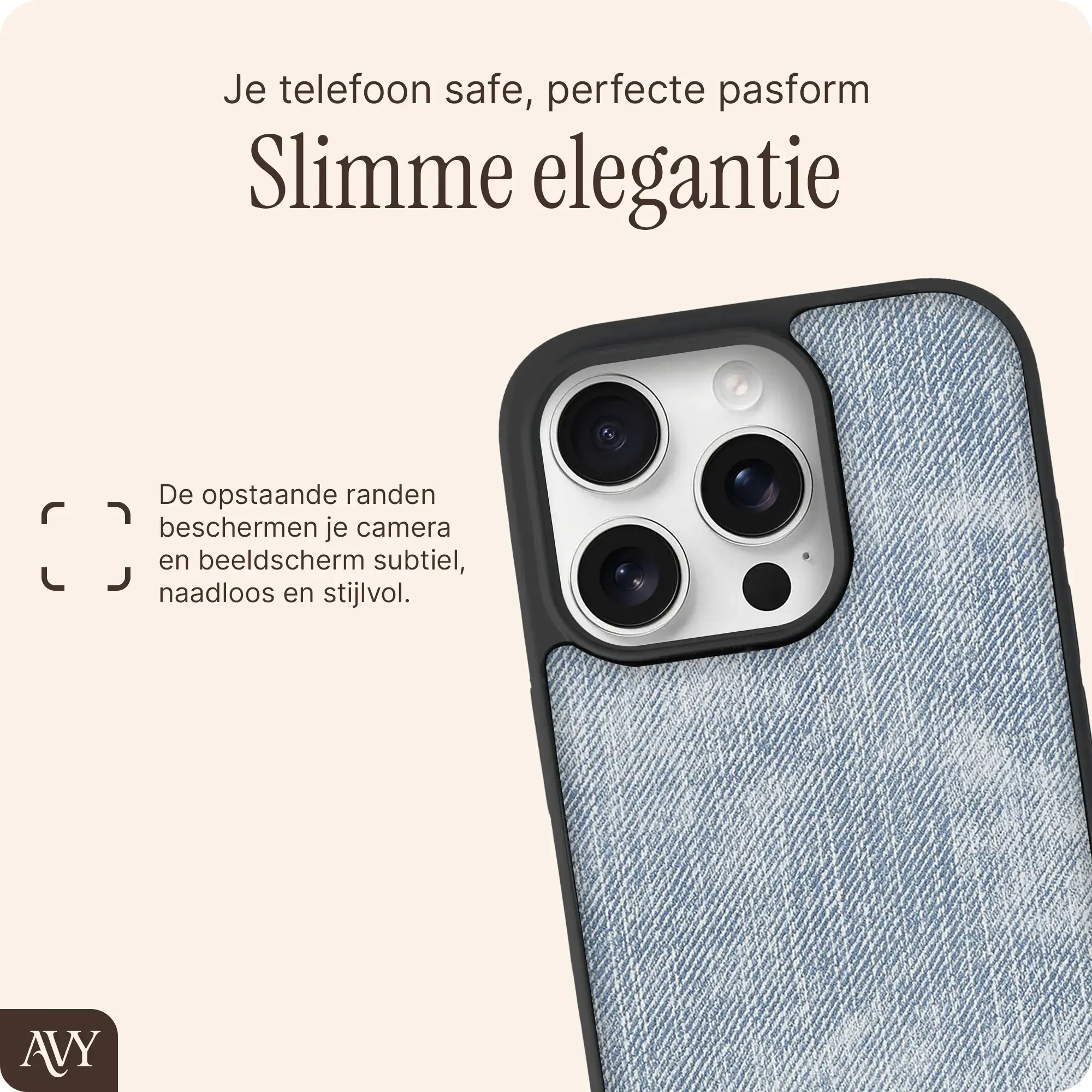 AVY Apple iPhone 16 Pro - Essential Kit - Denim - Rocher Blue afbeelding 10