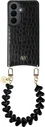 AVY Samsung Galaxy S26 - Essential Kit - Croco Zwart - Cupid Black