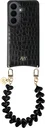 AVY Samsung Galaxy S26 Plus - Essential Kit - Croco Zwart - Cupid Black