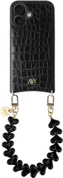 AVY Apple iPhone 17 - Essential Kit - Croco Zwart - Cupid Black afbeelding