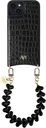 AVY Apple iPhone 14 / 13 - Essential Kit - Croco Zwart - Cupid Black