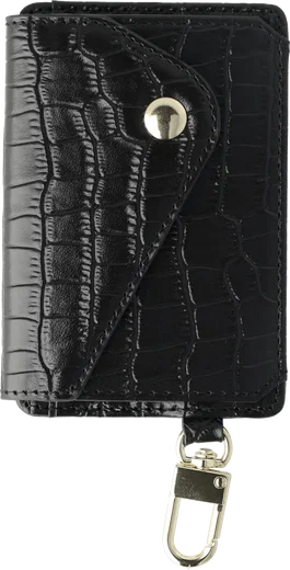 AVY Samsung Galaxy S26 - Styled Kit - Croco Zwart - Long Leather afbeelding 15