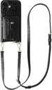 AVY Apple iPhone 17 - Styled Kit - Croco Zwart - Long Leather