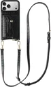AVY Apple iPhone 17 Pro Max - Styled Kit - Croco Zwart - Long Leather