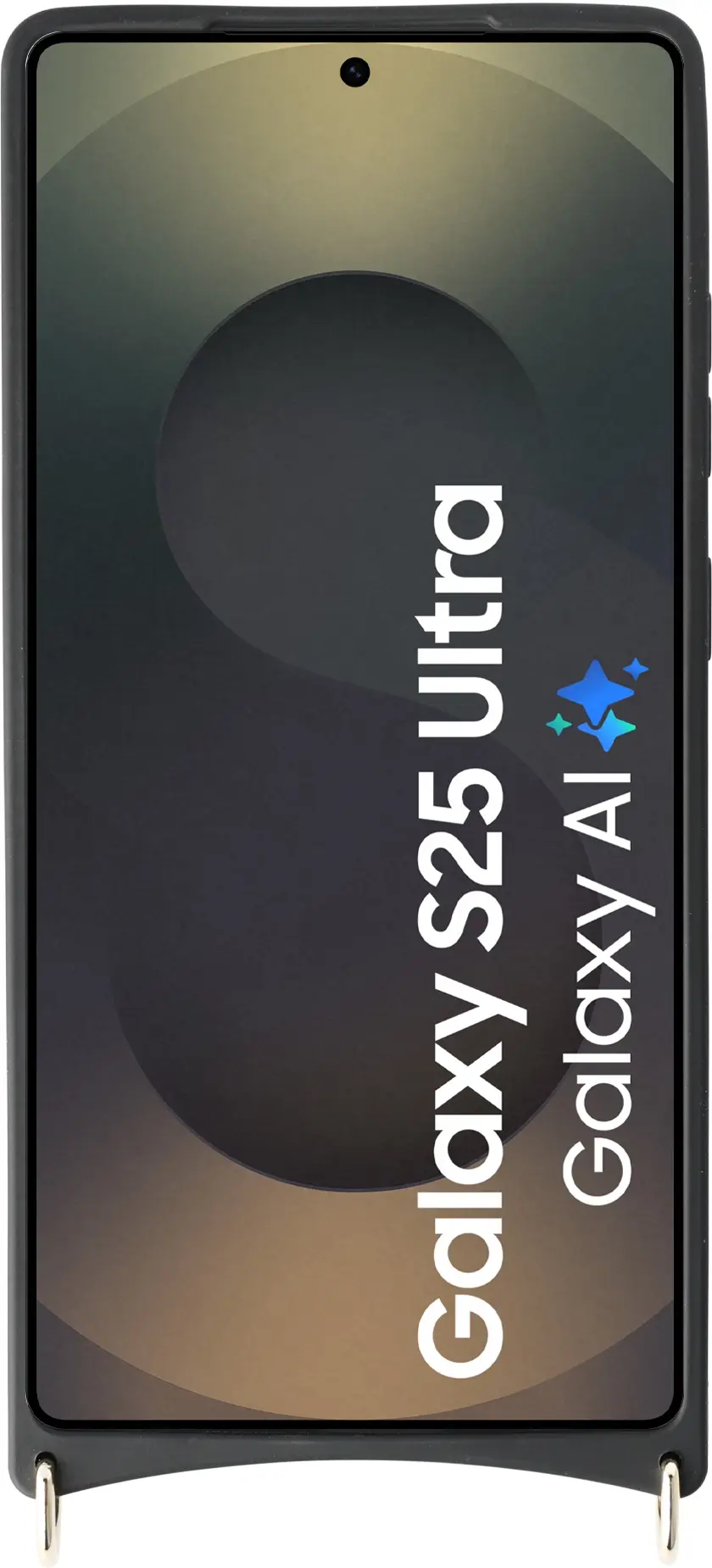 AVY Samsung Galaxy S25 Ultra - Styled Kit - Croco Zwart - Long Leather afbeelding 18