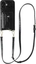 AVY Apple iPhone 16 - Styled Kit - Croco Zwart - Long Leather