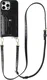AVY Apple iPhone 16 Pro Max - Styled Kit - Croco Zwart - Long Leather