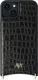 AVY Apple iPhone 15 - Styled Kit - Croco Zwart - Long Leather afbeelding 14