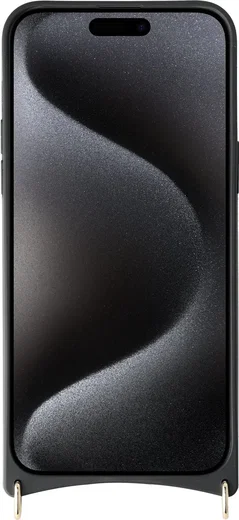AVY Apple iPhone 15 Pro Max - Styled Kit - Croco Zwart - Long Leather afbeelding 19