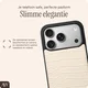 AVY Apple iPhone 17 Pro - Styled Kit - Croco Beige - Long Leather afbeelding 13