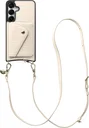 AVY Samsung Galaxy S25 / S24 - Styled Kit - Croco Beige - Long Leather