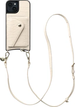 AVY Apple iPhone 15 - Styled Kit - Croco Beige - Long Leather