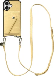 AVY Apple iPhone 17 - Styled Kit - Croco Geel - Long Leather afbeelding