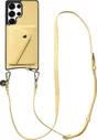 AVY Samsung Galaxy S25 Ultra - Styled Kit - Croco Geel - Long Leather