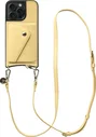 AVY Apple iPhone 15 Pro Max - Styled Kit - Croco Geel - Long Leather