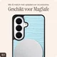 AVY Samsung Galaxy S26 - Styled Kit - Croco Blauw - Long Leather afbeelding 6
