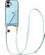 AVY Apple iPhone 17 - Styled Kit - Croco Blauw - Long Leather