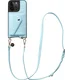 AVY Apple iPhone 15 Pro - Styled Kit - Croco Blauw - Long Leather
