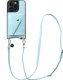 AVY Apple iPhone 15 Pro Max - Styled Kit - Croco Blauw - Long Leather