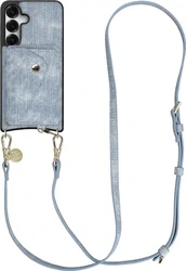 AVY Samsung Galaxy S25 / S24 - Styled Kit - Denim - Long Denim afbeelding