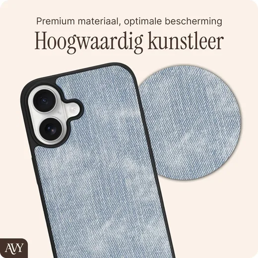 AVY Apple iPhone 16 - Styled Kit - Denim - Long Denim afbeelding 5