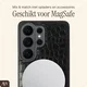 AVY Samsung Galaxy S26 Plus - Styled Kit - Croco Zwart - Rosario Leather Set afbeelding 6