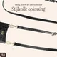 AVY Apple iPhone 17 Pro - Styled Kit - Croco Zwart - Rosario Leather Set afbeelding 8