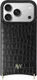 AVY Apple iPhone 17 Pro - Styled Kit - Croco Zwart - Rosario Leather Set afbeelding 14