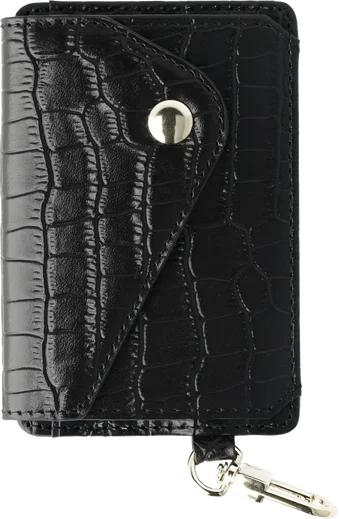 AVY Apple iPhone 17 Pro - Styled Kit - Croco Zwart - Rosario Leather Set afbeelding 15
