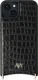 AVY Apple iPhone 15 - Styled Kit - Croco Zwart - Rosario Leather Set afbeelding 14