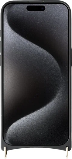 AVY Apple iPhone 14 Pro - Styled Kit - Croco Zwart - Rosario Leather Set afbeelding 18