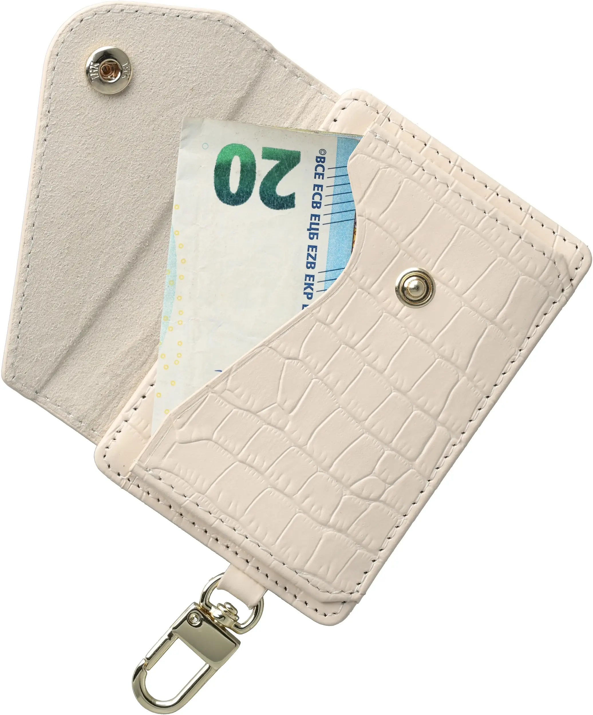AVY Apple iPhone 16 - Styled Kit - Croco Beige - Cubiq Leather Set afbeelding 23