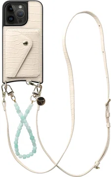 AVY Apple iPhone 15 Pro - Styled Kit - Croco Beige - Cubiq Leather Set