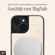 AVY Apple iPhone 14 / 13 - Styled Kit - Croco Beige - Cubiq Leather Set afbeelding 5